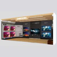 Wooden Board Display Stand - Television Display Custom Size