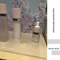 Acrylic Display Stand for Skin Products Cosmetic and Makeup Display