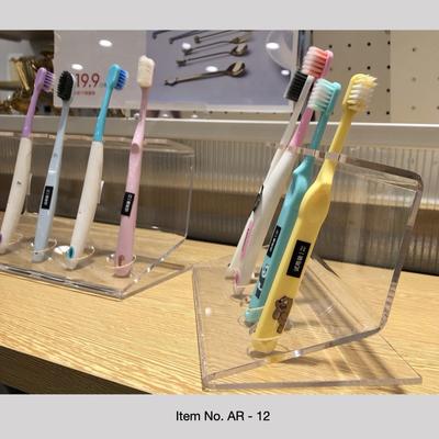 Acrylic Stand Toothbrushes Display Stand for Retail Shops