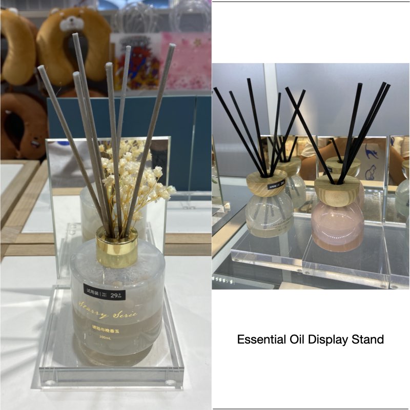 Aromatherapy Essential Oil Acrylic Display Stand